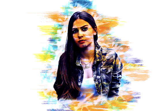 Acrylic Painting Photoshop Action