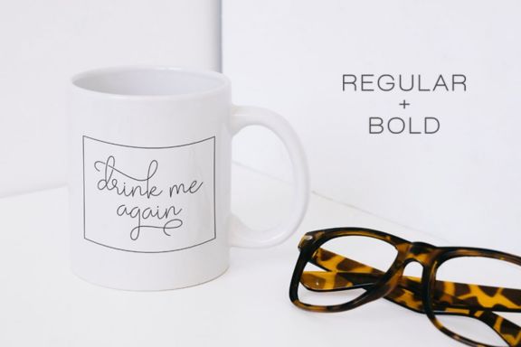 Olivia - Elegant Monoline Script
