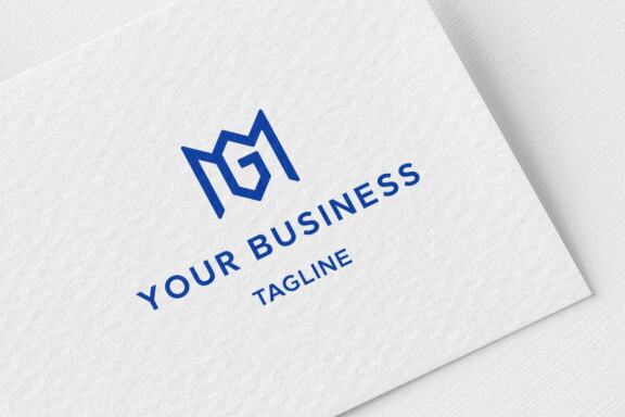 MG Monogram Logo  Logo design typography, Monogram logo design, Logo  design creative