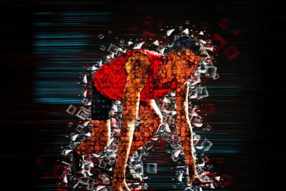 Pixel Stream Effect Photoshop Action