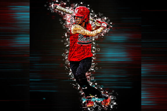 Pixel Stream Effect Photoshop Action