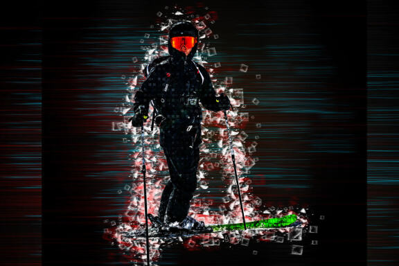 Pixel Stream Effect Photoshop Action