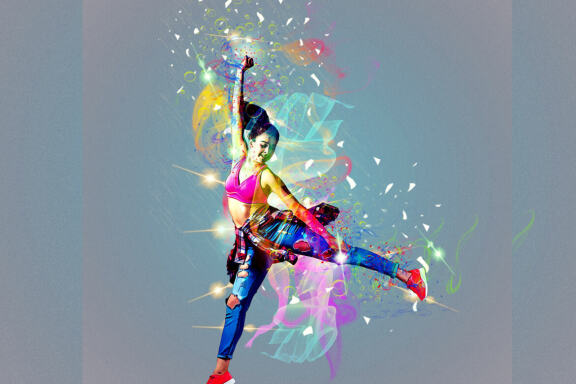 Rainbow Light Effect Photoshop Action