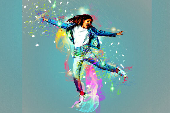 Rainbow Light Effect Photoshop Action