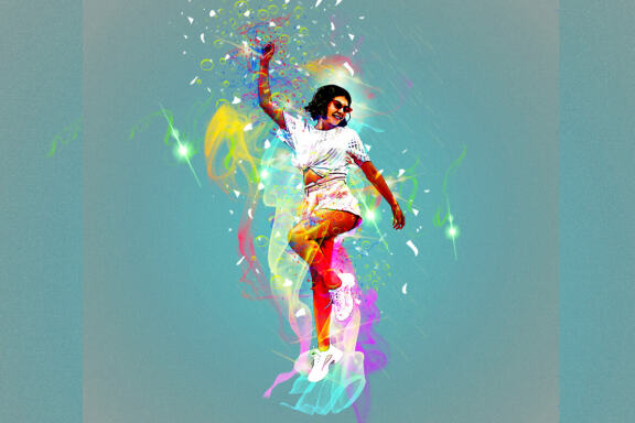Rainbow Light Effect Photoshop Action