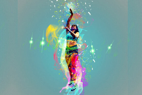 Rainbow Light Effect Photoshop Action