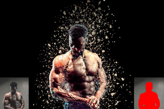 Shatter Effect Photoshop Action