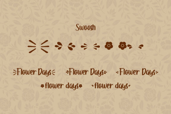 Flower Days FREE Font
