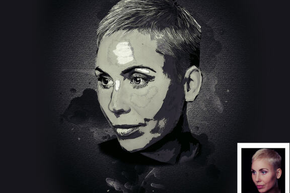 Halftone Comic Effect Photoshop Action