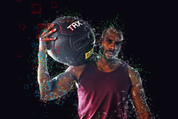 Pixel Shatter Effect Photoshop Action