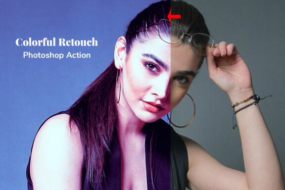 Colorful Retouch Photoshop Action