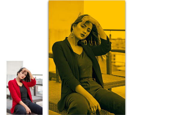 Duotone Photoshop Action