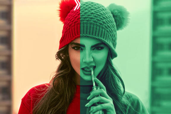 Green Color Effect Photoshop Action