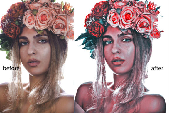 Modern Color Art Photoshop Action