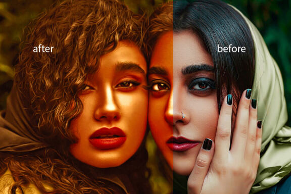 Modern Color Art Photoshop Action