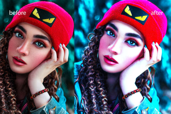 Modern Color Art Photoshop Action