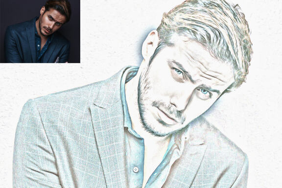 Pencil Drawing Photoshop Action
