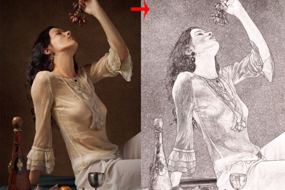 Pencil Drawing Photoshop Action