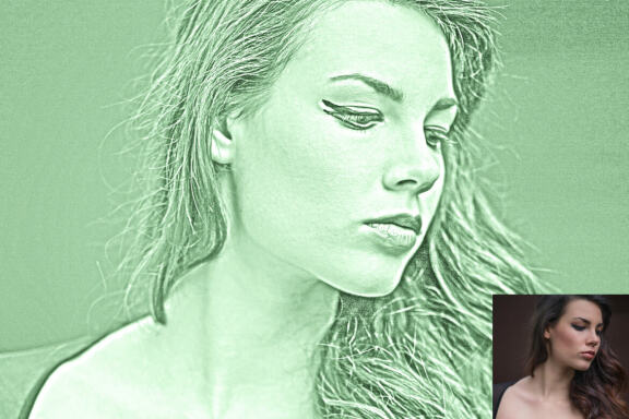 Pencil Sketch Art Photoshop Action