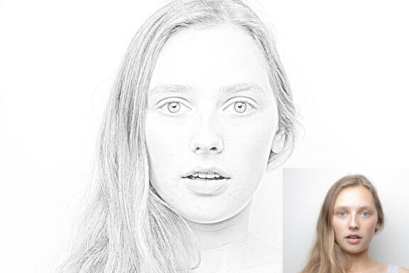 Pencil Sketch Art Photoshop Action
