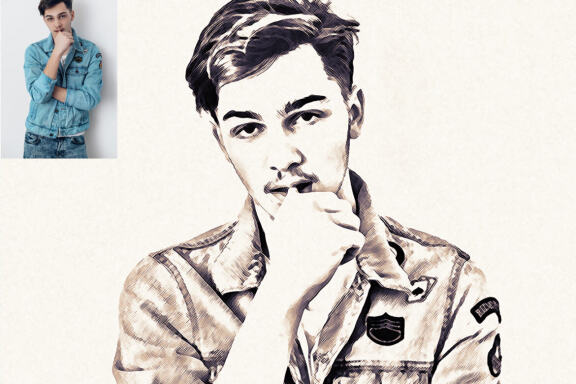 Pencil Sketch Photoshop Action