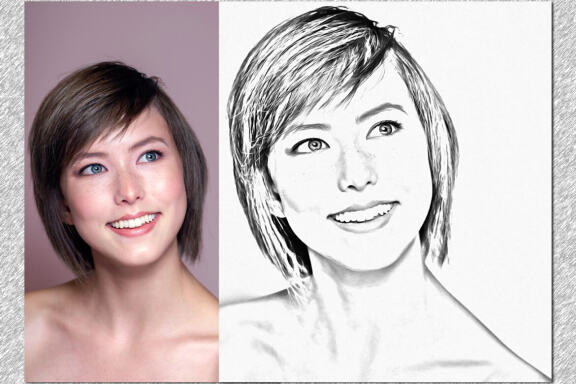 Pencil Sketch Photoshop Action