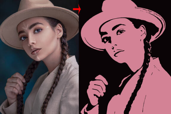 Photoshop Vector Art Action