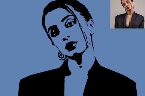 Photoshop Vector Art Action