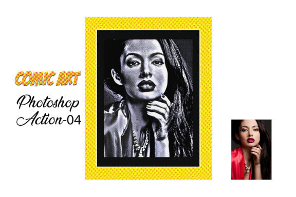 Comic Art Photoshop Action