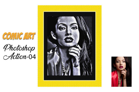 Comic Art Photoshop Action