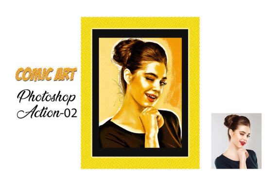 Comic Art Photoshop Action