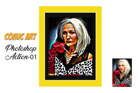 Comic Art Photoshop Action