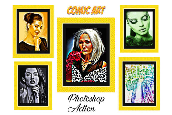 Comic Art Photoshop Action