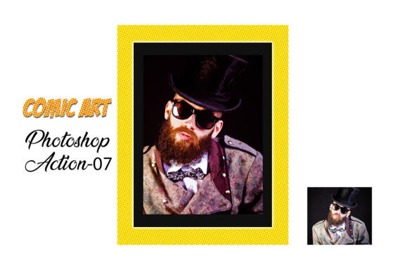 Comic Art Photoshop Action
