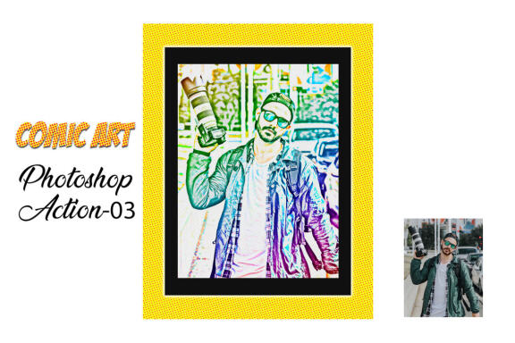 Comic Art Photoshop Action