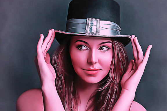 Real Oil Portrait  Photoshop Action