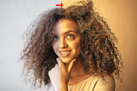 Real Oil Portrait  Photoshop Action
