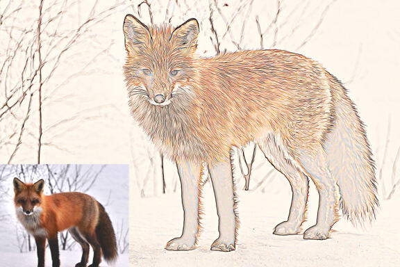 Realistic Color Sketch Ps Action
