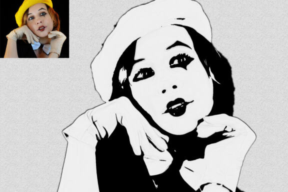 Vector Sketch Photoshop Action