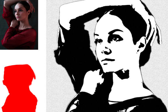 Vector Sketch Photoshop Action