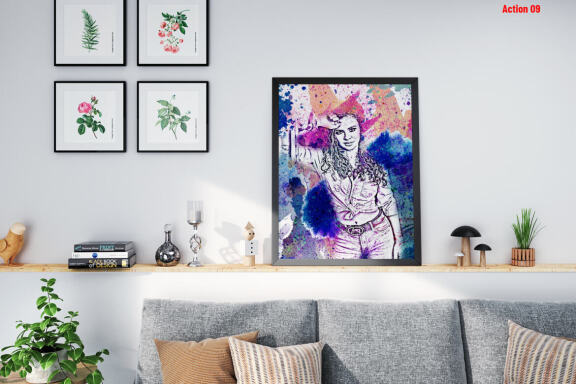 Watercolor Portrait Photoshop Action