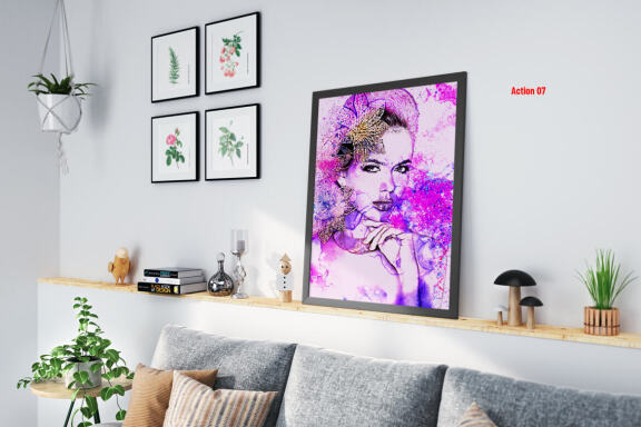 Watercolor Portrait Photoshop Action