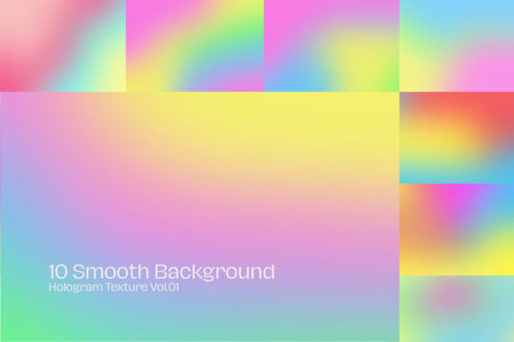 10 Smooth Hologram Background