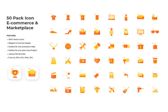 E-Commerce FREE Icon Pack
