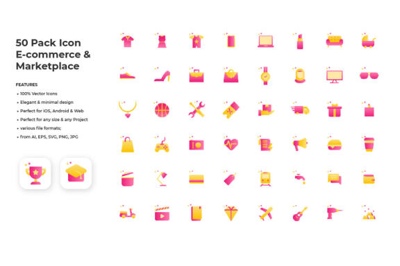 E-Commerce FREE Icon Pack