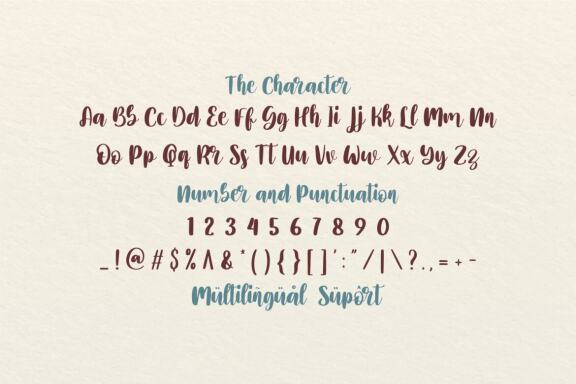 Biscuit Recipe - FREE Font