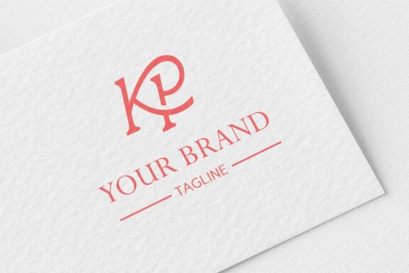 Initial KP Unique, attractive and creative modern logo. KP letter logo  vector ~ Clip Art #209389243