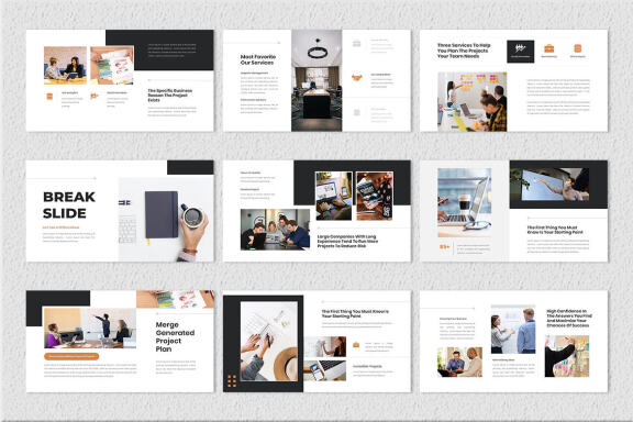 Accelerate - Project Plan Google Slides Template 