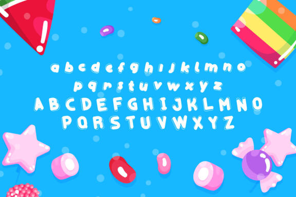 Gummy Candy FREE Font