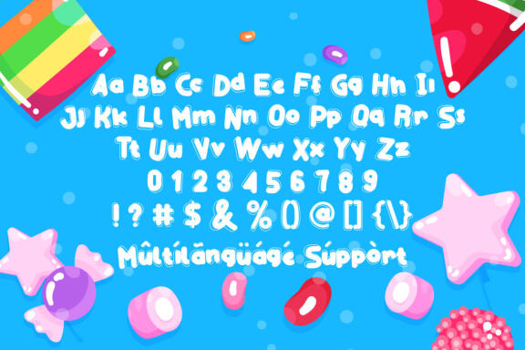 Gummy Candy FREE Font